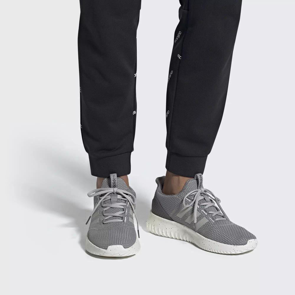 Adidas Cloudfoam Ultimate Tenis Grises Para Hombre (MX-85420)